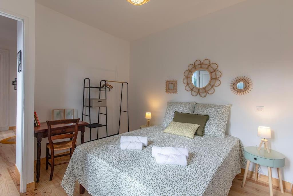 Refuge De L'Ours : T2 Equipe Avec Parking Et Wifi Apartment Bagneres-de-Bigorre Luaran gambar
